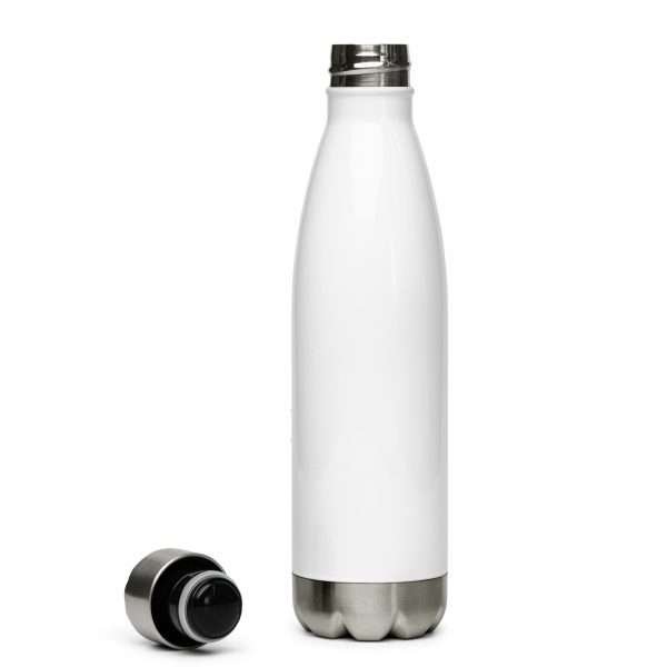 stainless steel water bottle white 17oz back 636e25a14e6fc